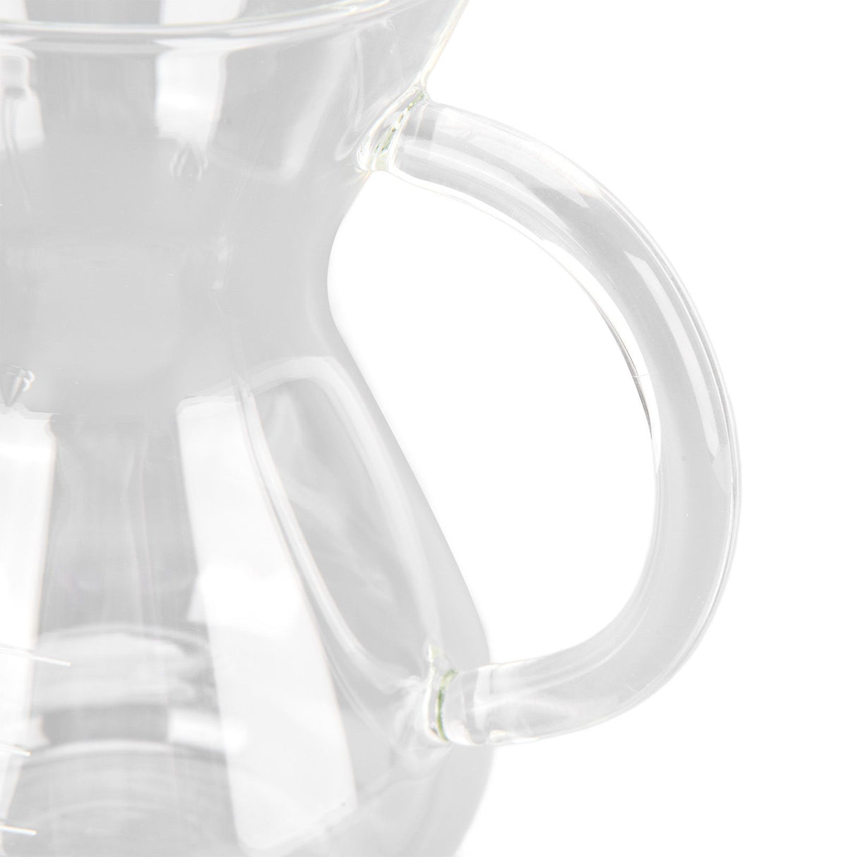 400ml Glass Coffee Pot Kettle Heat Resistant Pour Over Coffee Maker with Stainless Steel Filter for Home KitchenRound Base