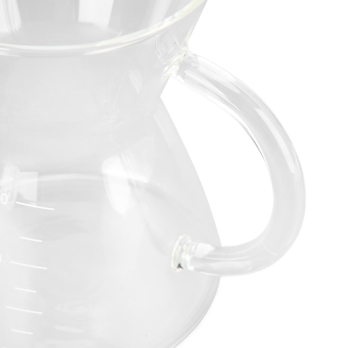 400ml Glass Coffee Pot Kettle Heat Resistant Pour Over Coffee Maker with Stainless Steel Filter for Home KitchenFlat Base