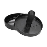 Hamburger Press Round Shape Hamburger Meat Patty Maker Mold Burger Maker Aluminum Alloy Handle - Front View
