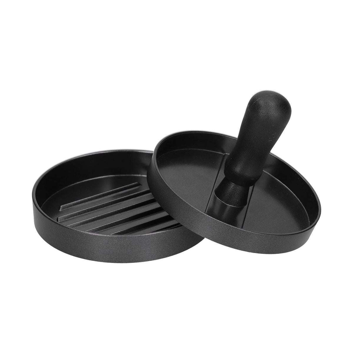 Hamburger Press Round Shape Hamburger Meat Patty Maker Mold Burger Maker Aluminum Alloy Handle