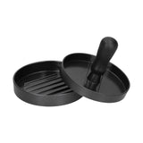 Hamburger Press Round Shape Hamburger Meat Patty Maker Mold Burger Maker Aluminum Alloy Handle