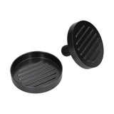 Hamburger Press Round Shape Hamburger Meat Patty Maker Mold Burger Maker Aluminum Alloy Handle - Top-Down View