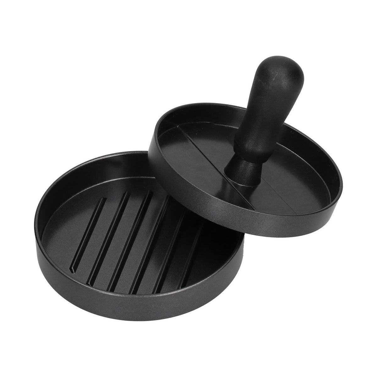 Hamburger Press Round Shape Hamburger Meat Patty Maker Mold Burger Maker Aluminum Alloy Handle