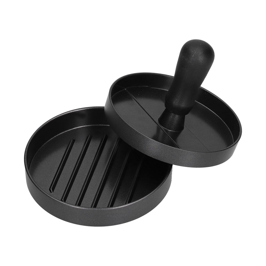 Hamburger Press Round Shape Hamburger Meat Patty Maker Mold Burger Maker Aluminum Alloy Handle