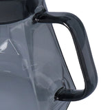 Coffee Kettle Heat Resistant Coffee Sharing Pot Transparent Black Glass Tea Pot for Kitchen Home600ml - Extra Image