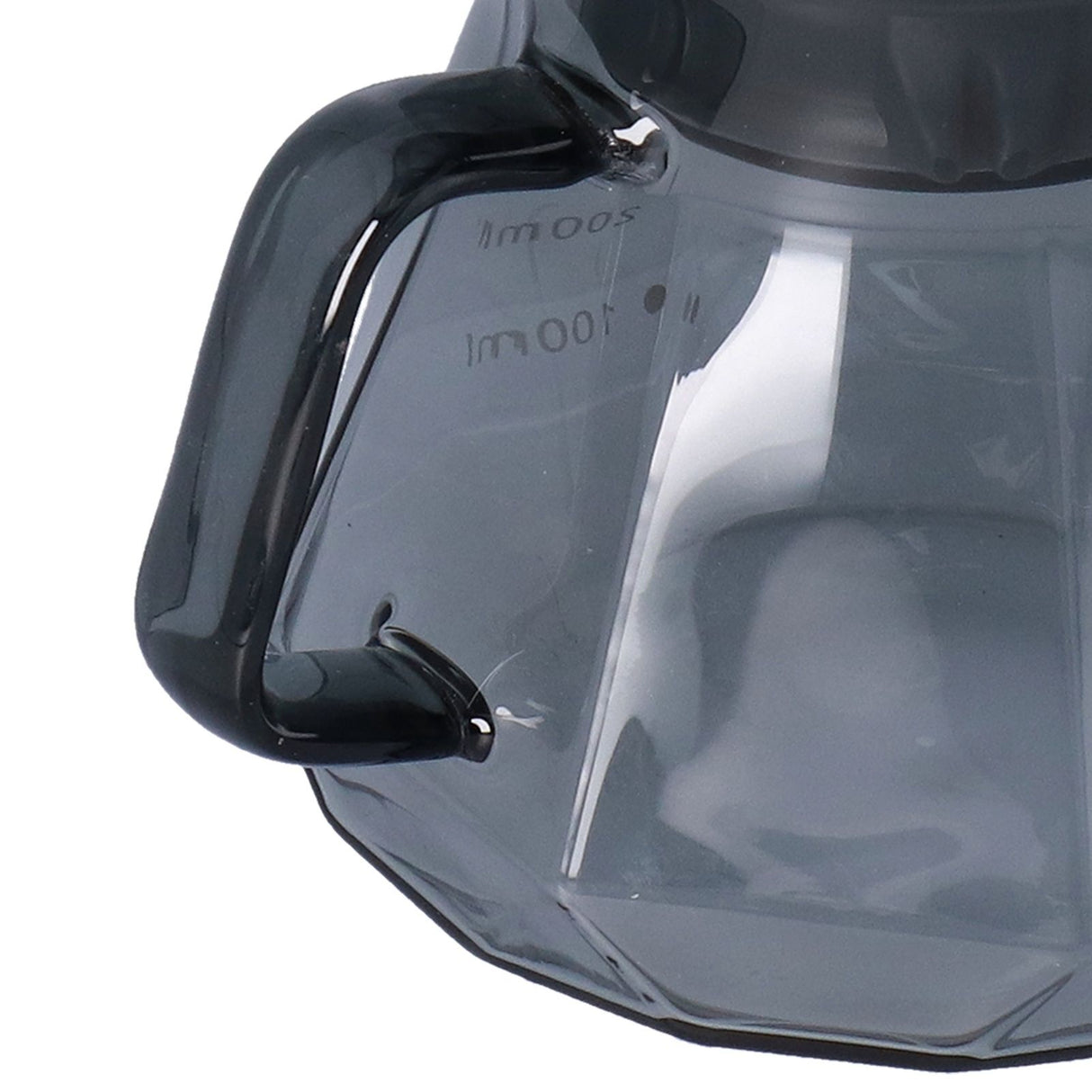 Coffee Kettle Heat Resistant Coffee Sharing Pot Transparent Black Glass Tea Pot for Kitchen Home400ml