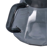 Coffee Kettle Heat Resistant Coffee Sharing Pot Transparent Black Glass Tea Pot for Kitchen Home400ml - Extra Image