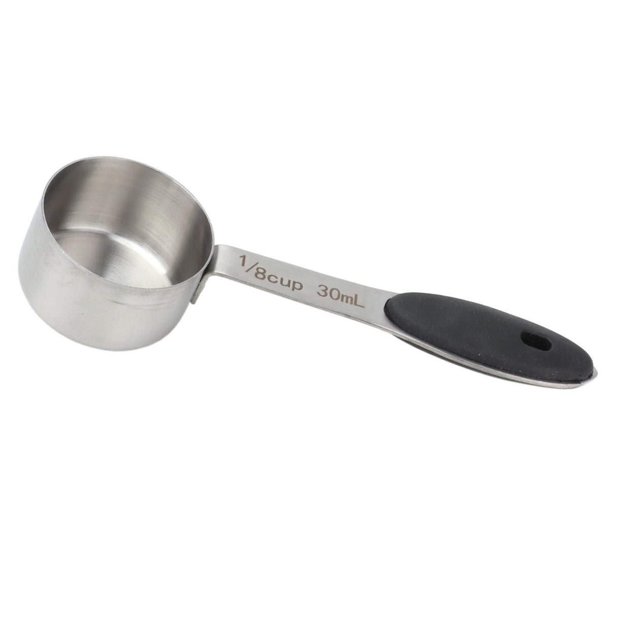 30ml Coffee Measuring Scoop 1/8 Cup Stainless Steel Tablespoon Large Capacity and Comfortable Hand Feeling for Kitchen