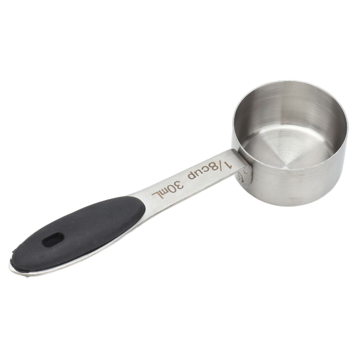 30ml Coffee Measuring Scoop 1/8 Cup Stainless Steel Tablespoon Large Capacity and Comfortable Hand Feeling for Kitchen