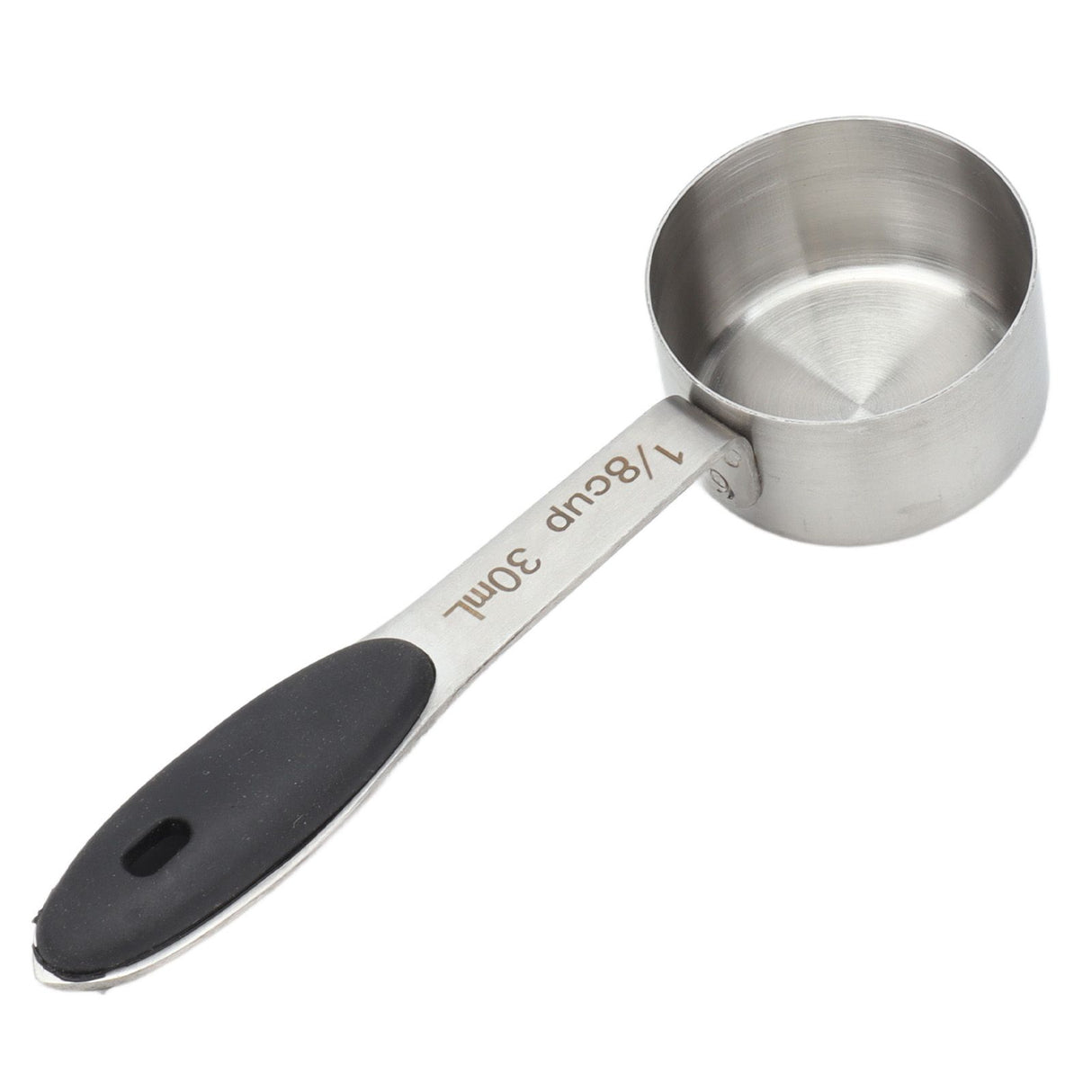 30ml Coffee Measuring Scoop 1/8 Cup Stainless Steel Tablespoon Large Capacity and Comfortable Hand Feeling for Kitchen