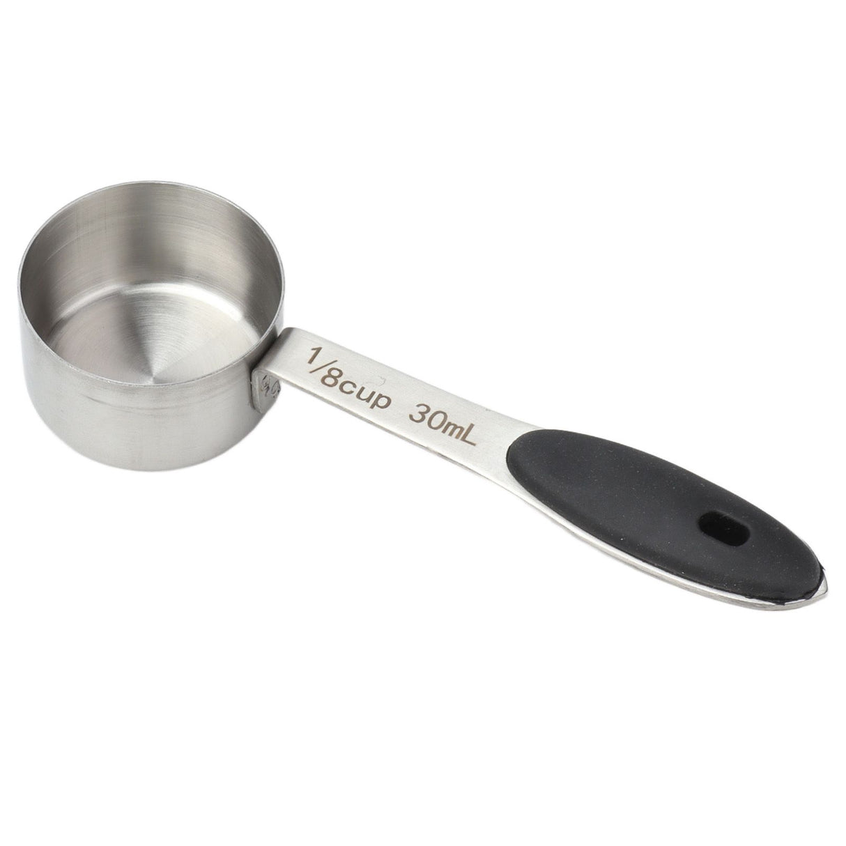 30ml Coffee Measuring Scoop 1/8 Cup Stainless Steel Tablespoon Large Capacity and Comfortable Hand Feeling for Kitchen