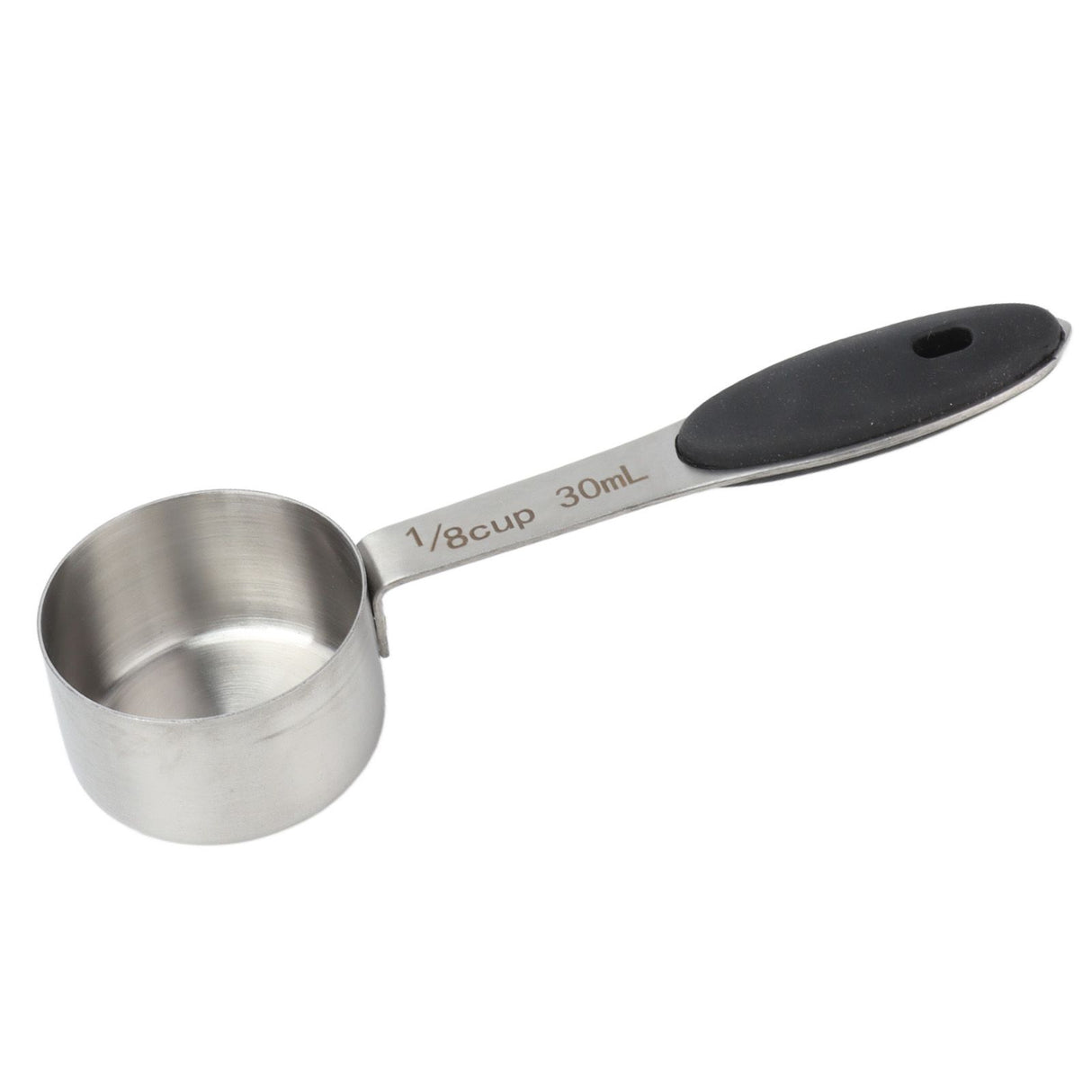 30ml Coffee Measuring Scoop 1/8 Cup Stainless Steel Tablespoon Large Capacity and Comfortable Hand Feeling for Kitchen