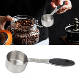 30ml Coffee Measuring Scoop 1/8 Cup Stainless Steel Tablespoon Large Capacity and Comfortable Hand Feeling for Kitchen - Extra Image