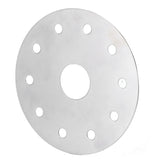 Heat Diffuser Stainless Steel Induction Cooktop Converter Disk for Gas Stove Glass Cooktop Magnetic Cookware12.3CM/4.84IN Diameter - Rear View