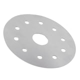 Heat Diffuser Stainless Steel Induction Cooktop Converter Disk for Gas Stove Glass Cooktop Magnetic Cookware13.8CM/5.43IN Diameter - Front View