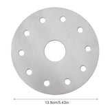 Heat Diffuser Stainless Steel Induction Cooktop Converter Disk for Gas Stove Glass Cooktop Magnetic Cookware13.8CM/5.43IN Diameter