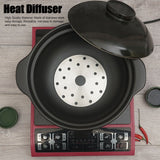 Heat Diffuser Stainless Steel Induction Cooktop Converter Disk for Gas Stove Glass Cooktop Magnetic Cookware16.5CM/6.50IN Diameter - Extra Image
