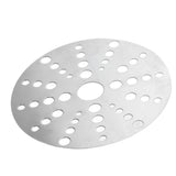 Heat Diffuser Stainless Steel Induction Cooktop Converter Disk for Gas Stove Glass Cooktop Magnetic Cookware18CM/7.09IN Diameter - Front View