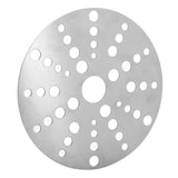 Heat Diffuser Stainless Steel Induction Cooktop Converter Disk for Gas Stove Glass Cooktop Magnetic Cookware18CM/7.09IN Diameter - Top-Down View
