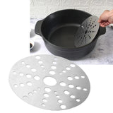 Heat Diffuser Stainless Steel Induction Cooktop Converter Disk for Gas Stove Glass Cooktop Magnetic Cookware18CM/7.09IN Diameter