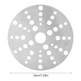 Heat Diffuser Stainless Steel Induction Cooktop Converter Disk for Gas Stove Glass Cooktop Magnetic Cookware18CM/7.09IN Diameter