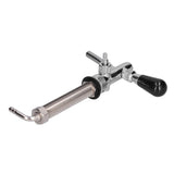Draft Beer Adjustable Faucet Chrome Plated Stainless Steel G5/8 Shank Beer Tap for Home Brewing