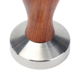 53mm Coffee Tamper with Wooden Handle Stainless Steel Coffee Powder Hammer for Restaurant - Extra Image