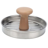 Hamburger Meat Press Stainless Steel Burger Making Tool with Plastic Handle Patty Maker Mold