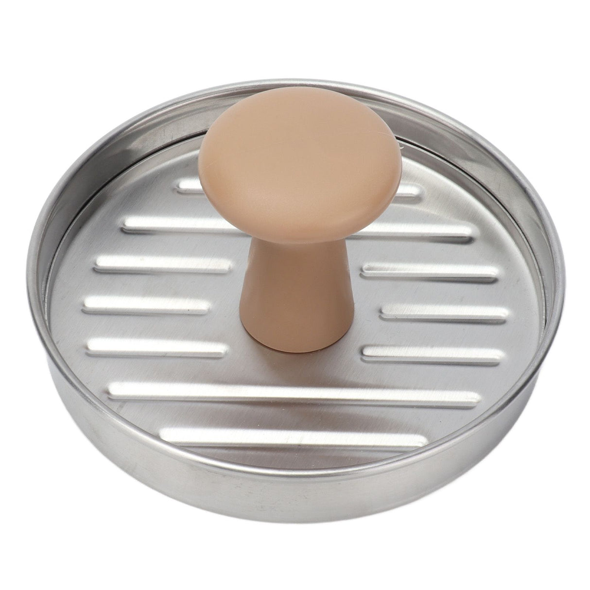 Hamburger Meat Press Stainless Steel Burger Making Tool with Plastic Handle Patty Maker Mold