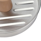 Hamburger Meat Press Stainless Steel Burger Making Tool with Plastic Handle Patty Maker Mold - Extra Image