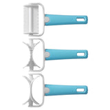 3Pcs/Set DIY Dough Cutter Roller Baking Accessory for Wonton Biscuit Cookies Dumpling Cake Making - Side View
