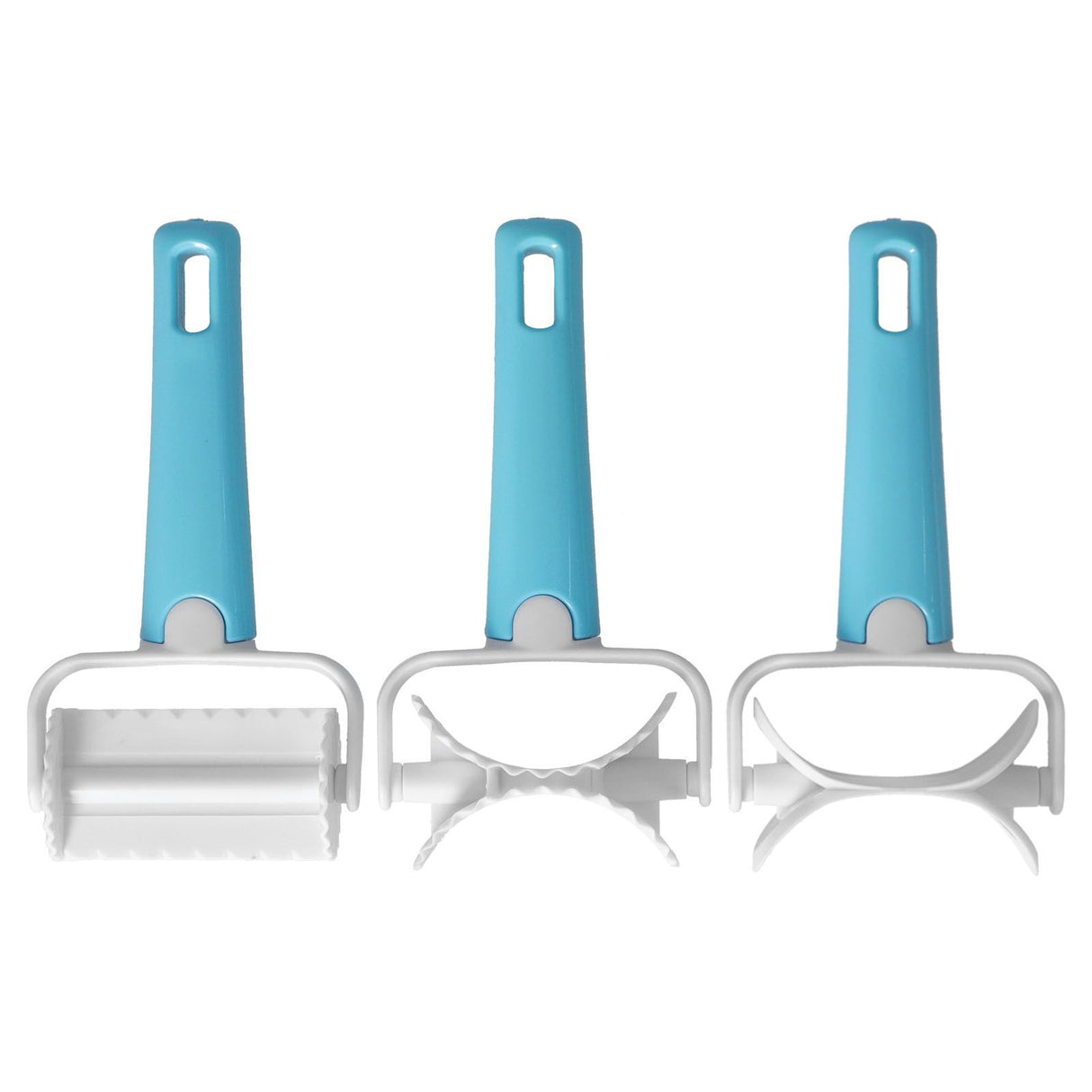 3Pcs/Set DIY Dough Cutter Roller Baking Accessory for Wonton Biscuit Cookies Dumpling Cake Making