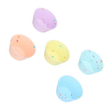 20Pcs Silicone Cupcake Mold Non Stick Reusable Baking Molds for Muffin Biscuits Cheese Cake PastriesRound - Low Angle