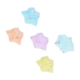 20pcs Silicone Baking Cups Bright Colors Cute Shapes Reusable Cake Making Molds for Donuts PuddingsStar Set