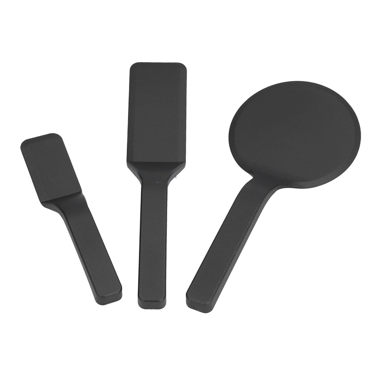 3Pcs Spatula Set Nylon Scraper with Beveled Edge Kitchen Utensils For Frying Egg Bread Muffins