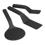 3Pcs Spatula Set Nylon Scraper with Beveled Edge Kitchen Utensils For Frying Egg Bread Muffins