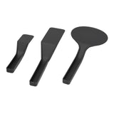 3Pcs Spatula Set Nylon Scraper with Beveled Edge Kitchen Utensils For Frying Egg Bread Muffins