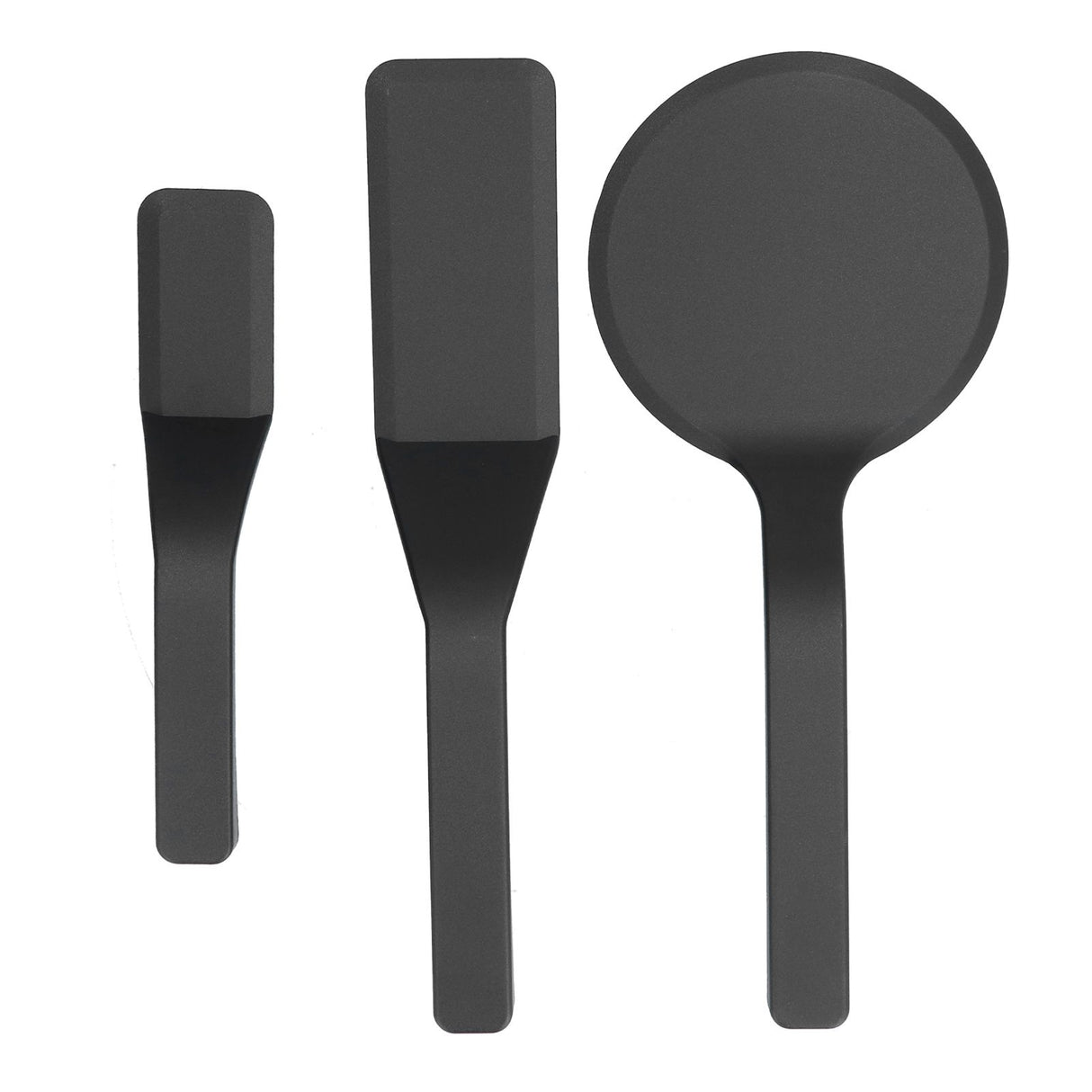 3Pcs Spatula Set Nylon Scraper with Beveled Edge Kitchen Utensils For Frying Egg Bread Muffins