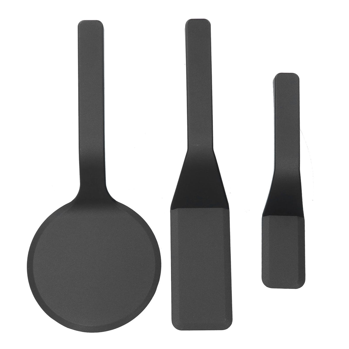3Pcs Spatula Set Nylon Scraper with Beveled Edge Kitchen Utensils For Frying Egg Bread Muffins