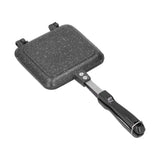 Sandwich Bread Pan Double Sided Frying Pan Non Stick Aluminum Breakfast Pancake Pan for Kitchen - Low Angle