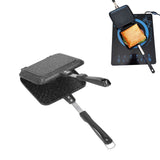Sandwich Bread Pan Double Sided Frying Pan Non Stick Aluminum Breakfast Pancake Pan for Kitchen - Extra Image