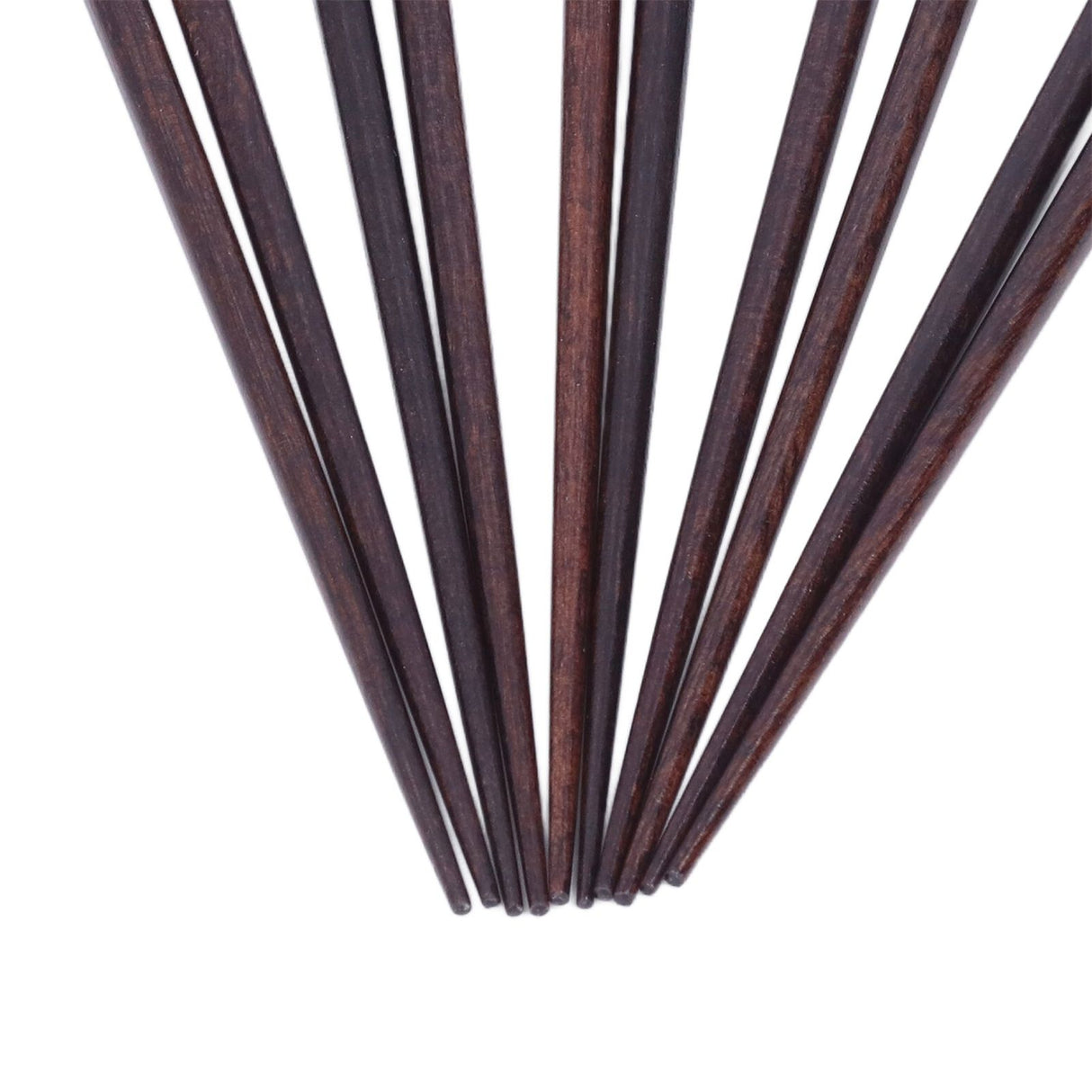 5 Pairs Chopsticks Phoebe Zhennan Printing Reusable 23cm/9.1in Long Safe for Japanese Style Box TablewareBlack