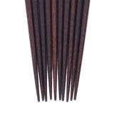 5 Pairs Chopsticks Phoebe Zhennan Printing Reusable 23cm/9.1in Long Safe for Japanese Style Box TablewareBlack