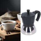Coffee Pot Easy Clean Operation Widely Used Aluminum Stainless Steel Compact Size Coffee Maker300ml - Extra Image