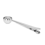 Coffee Scoop Food Grade Stainless Steel Dishwasher Available 2 in 1 Sealing Function Spoon for Kitchen Restaurant