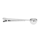 Coffee Scoop Food Grade Stainless Steel Dishwasher Available 2 in 1 Sealing Function Spoon for Kitchen Restaurant - Extra Image