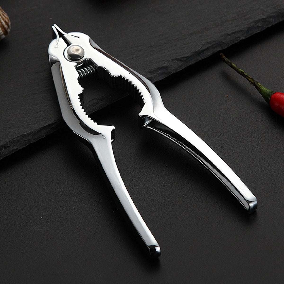 Blood Clam Opener Crab Pliers Nut Cracker Multi Functional Tool for Kitchen Shellfish Food