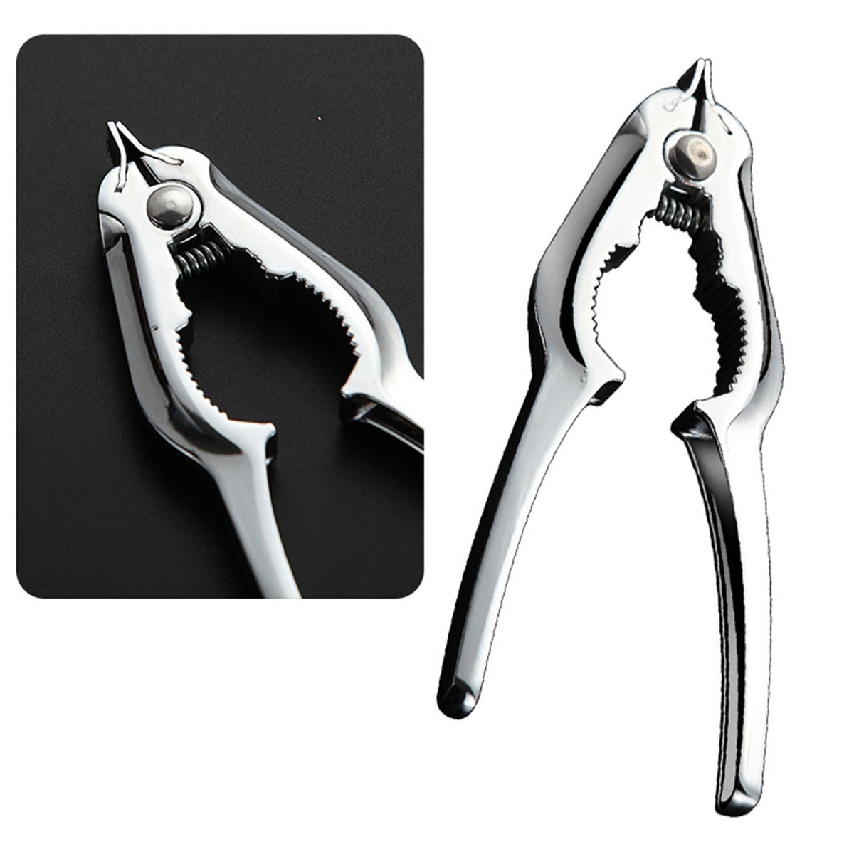 Blood Clam Opener Crab Pliers Nut Cracker Multi Functional Tool for Kitchen Shellfish Food