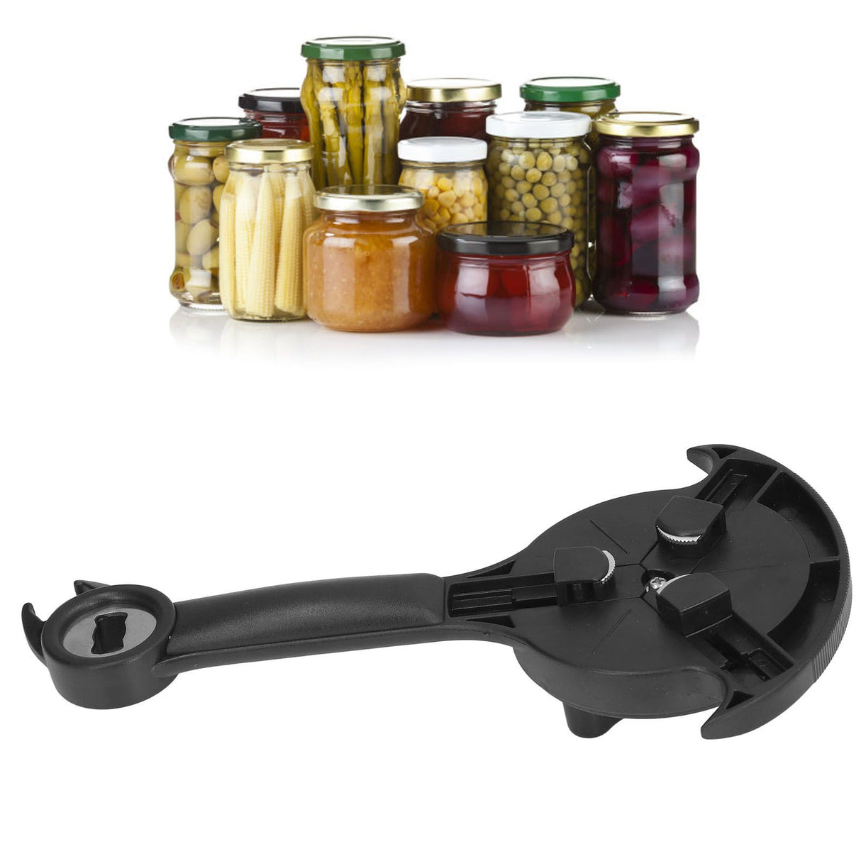 Can Opener Multifunction Handheld Manual Can Opener Kitchen Tools for Beer Bottle Wild Mouth Bottle