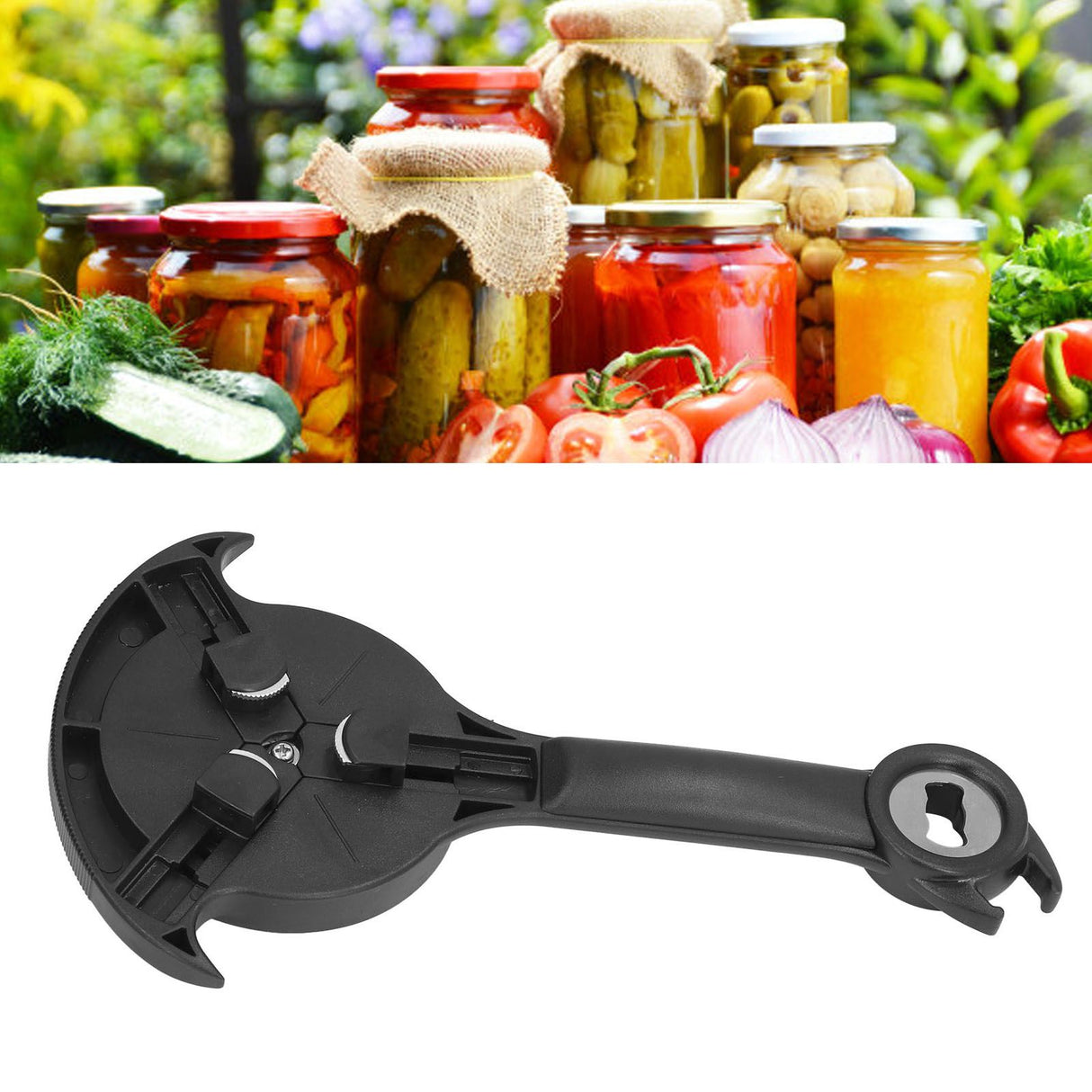 Can Opener Multifunction Handheld Manual Can Opener Kitchen Tools for Beer Bottle Wild Mouth Bottle